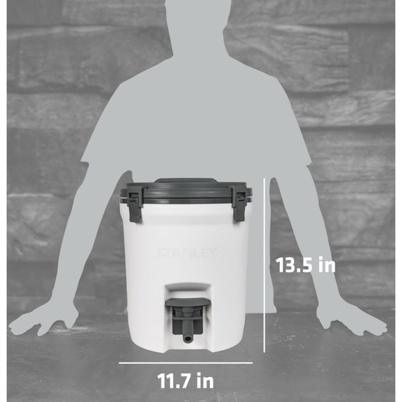 STANLEY Adventure Fast Flow 2 Gal Water Jug, POMELO YELLOW - Picture 9 of 9